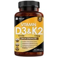 New Leaf D3 & K2 - 183 Tablets